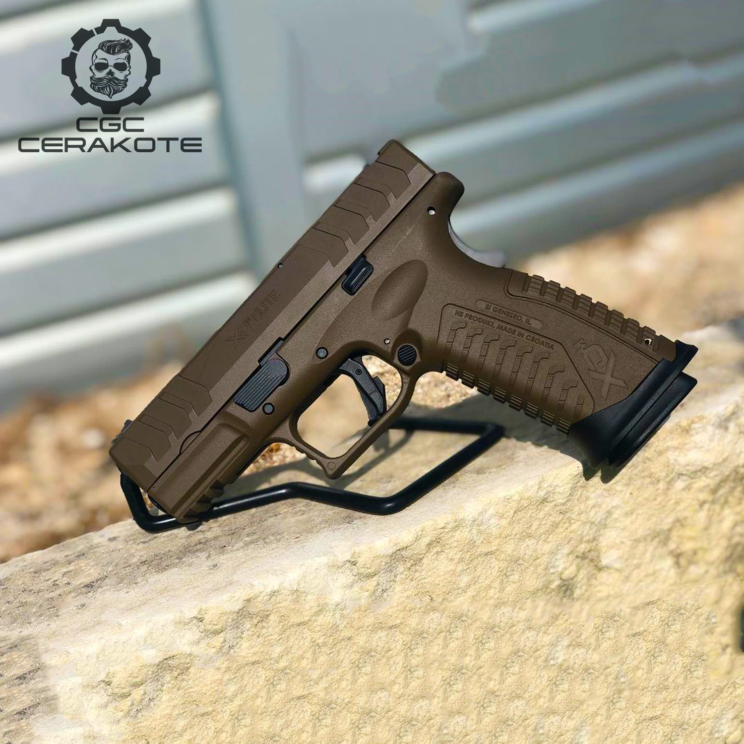 Springfield XDm - Springfield FDE & Armor Black | Cerakote