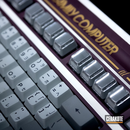 Powder Coating: Custom Color,Nintendo,Snow White H-136,Keyboard,Gold H-122,Armor Black H-190,Mechanical Keyboard,Retro