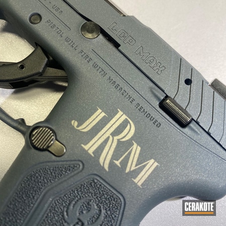 Powder Coating: S.H.O.T,Ruger LCP,SAVAGE® STAINLESS H-150,Pistol,COBALT KINETICS™ SLATE H-295,LCP Max