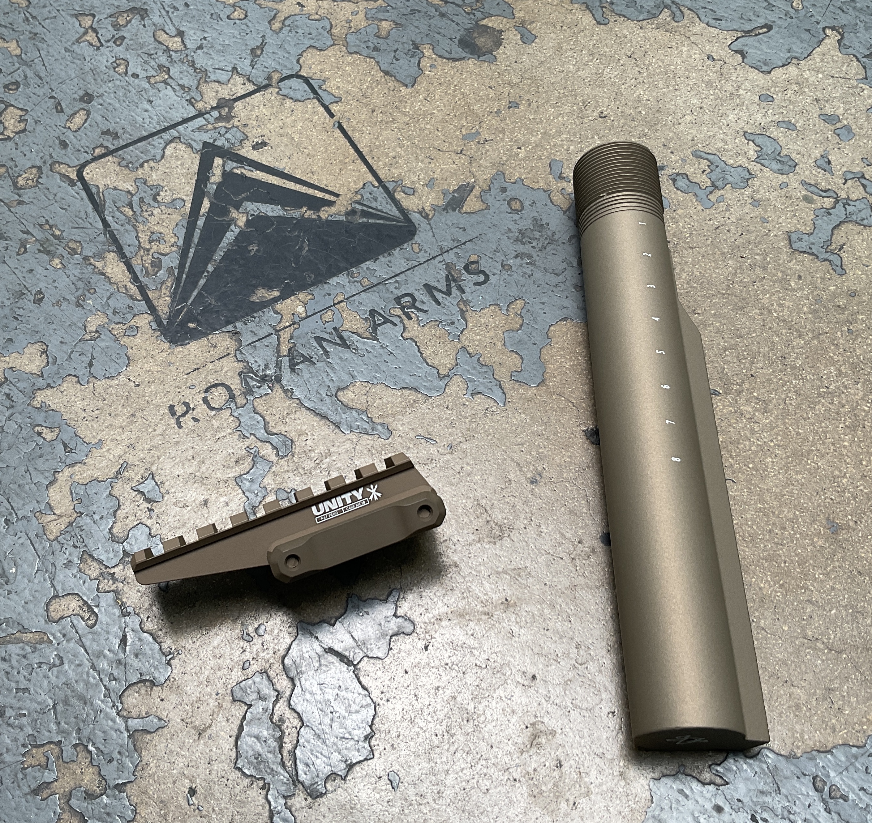 AR Handguard in a Titanium, Mud Brown, Patriot Brown, Light Sand and ...