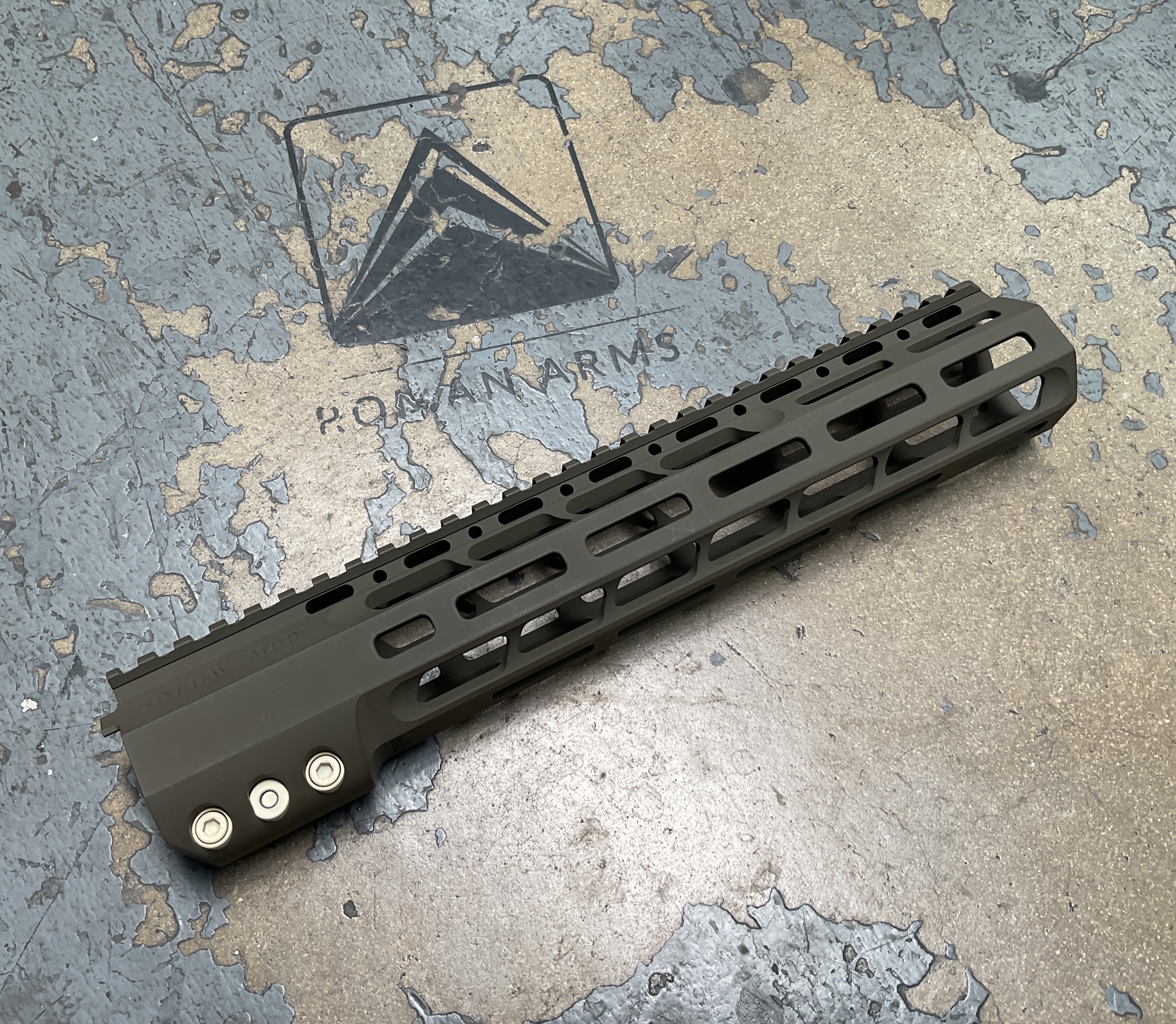 AR Handguard in a Titanium, Mud Brown, Patriot Brown, Light Sand and ...