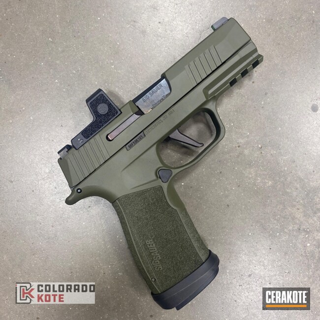 Sig Sauer P365 In H-240 Mil Spec O.d. Green