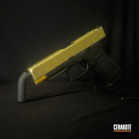 Powder Coating: Glock,S.H.O.T,Gold H-122,Glitter