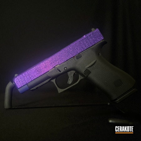 Powder Coating: Glock,Purple,S.H.O.T,Periwinkle H-357,Pistol,Glitter Gun,Glitter