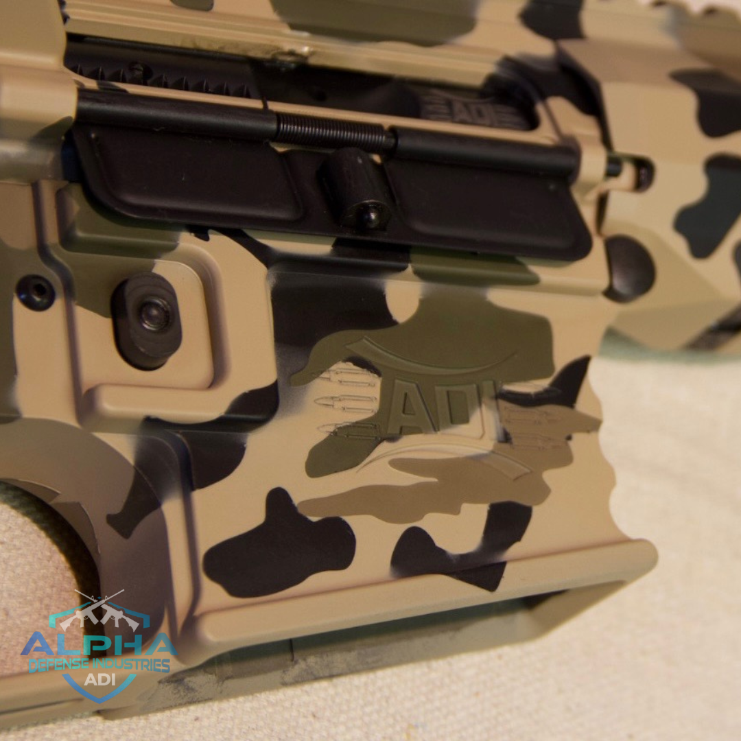 Ar Rifle featuring a Armor Black, Desert Sand, Sniper Green and Magpul ...