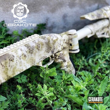 Custom Hex Camo - Pump Action Shotgun