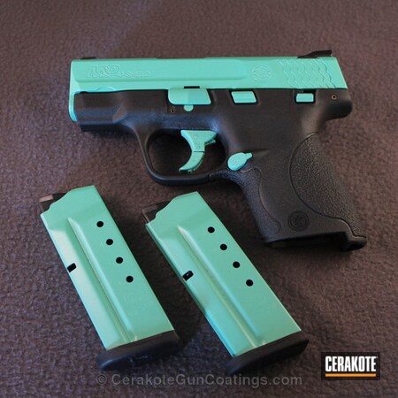 Powder Coating: Handguns,Robin's Egg Blue H-175