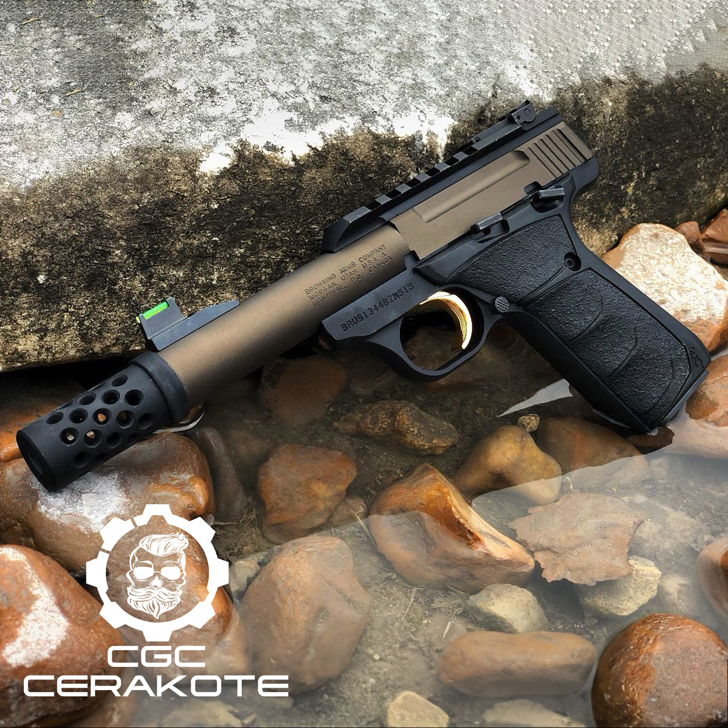 Browning Buckmark - Midnight Bronze | Cerakote