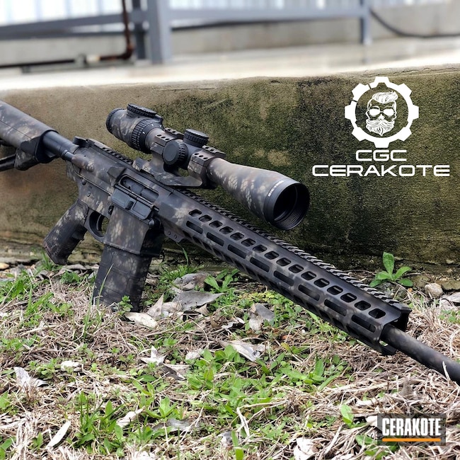 Palmetto State Armory AR-15 - Kryptek Hex Camo | Cerakote