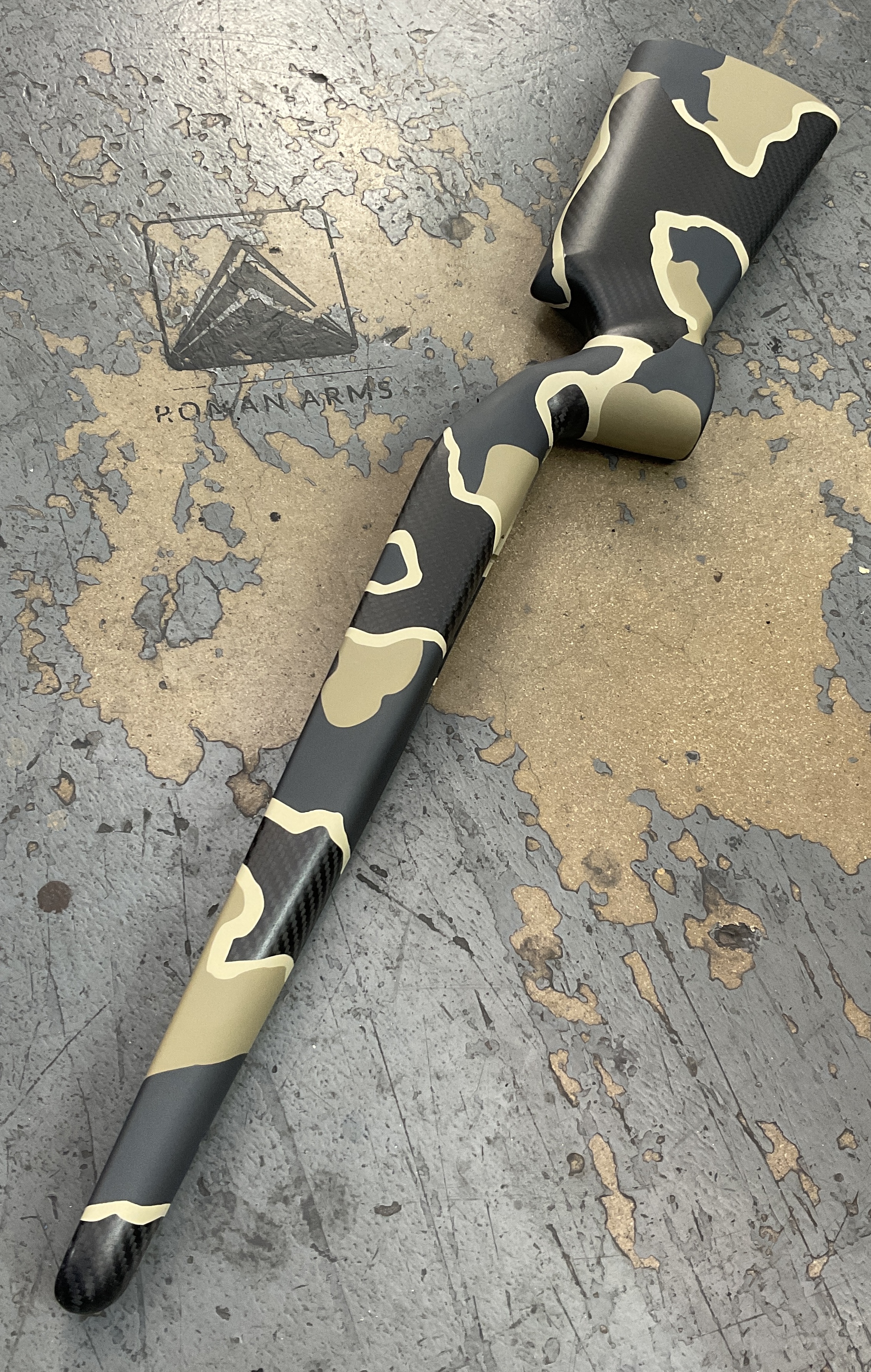Bolt Action Rifle finished with FS Brown Sand, Benelli® Sand and Sniper ...