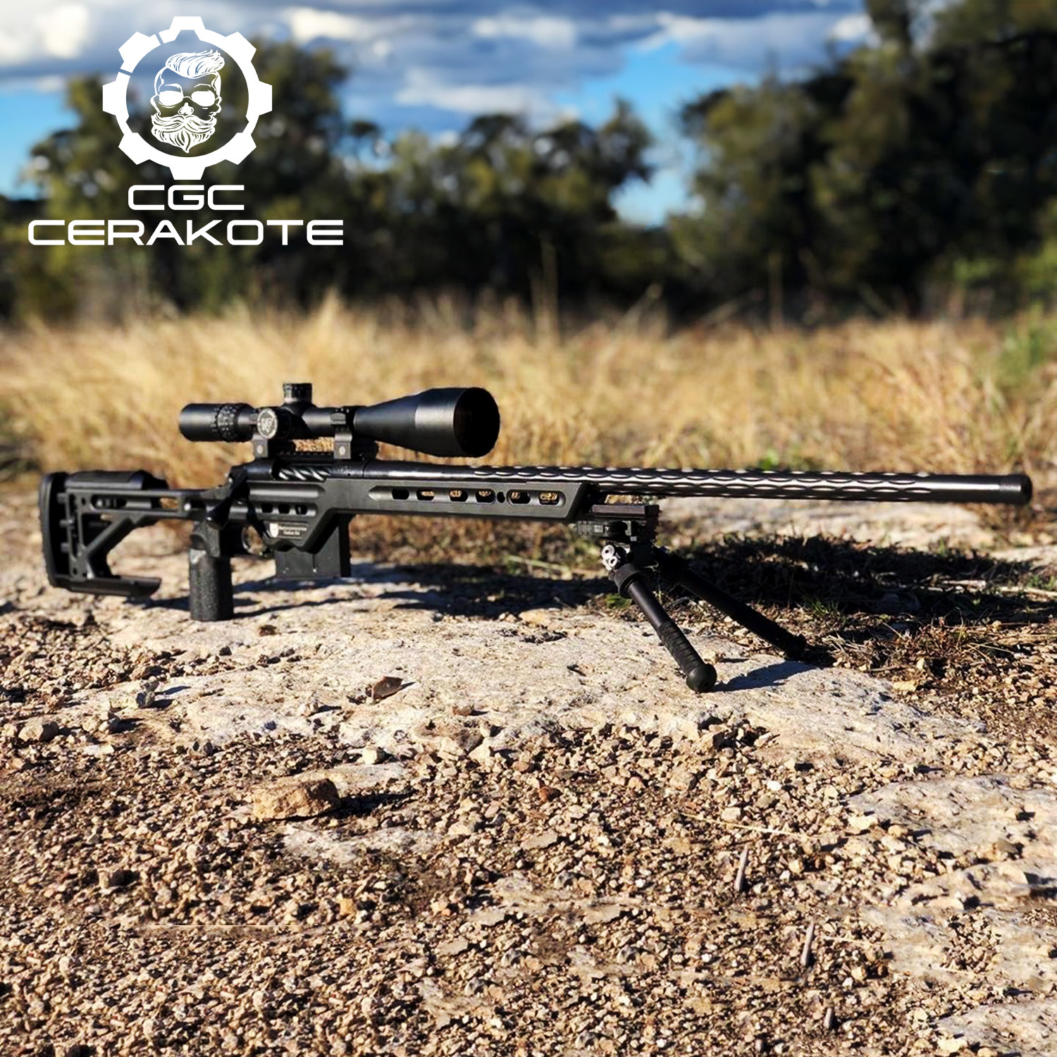 Sage Precision Bolt Rifle - Graphite Black | Cerakote