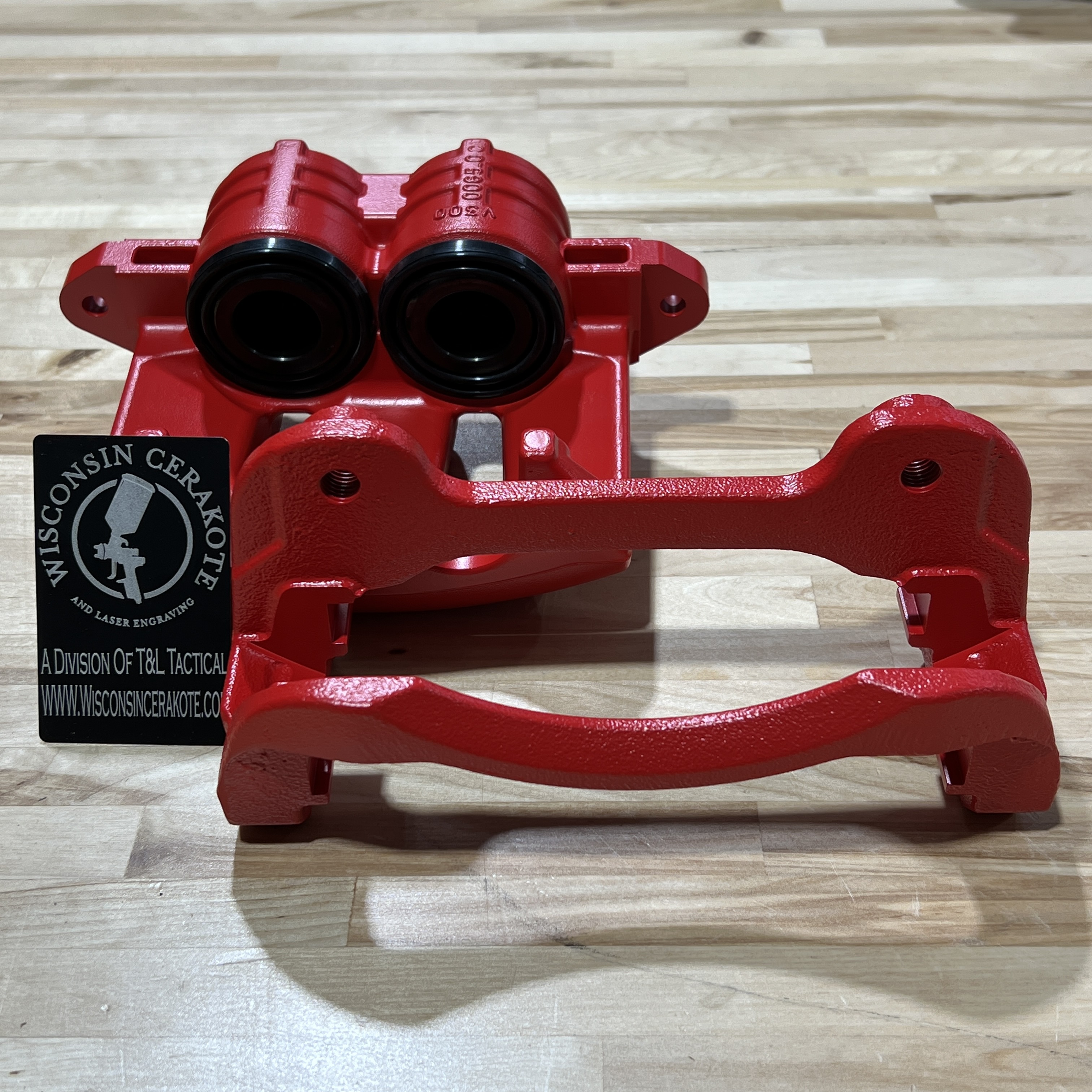 Ford Mustang USMC Red Brake Calipers | Cerakote