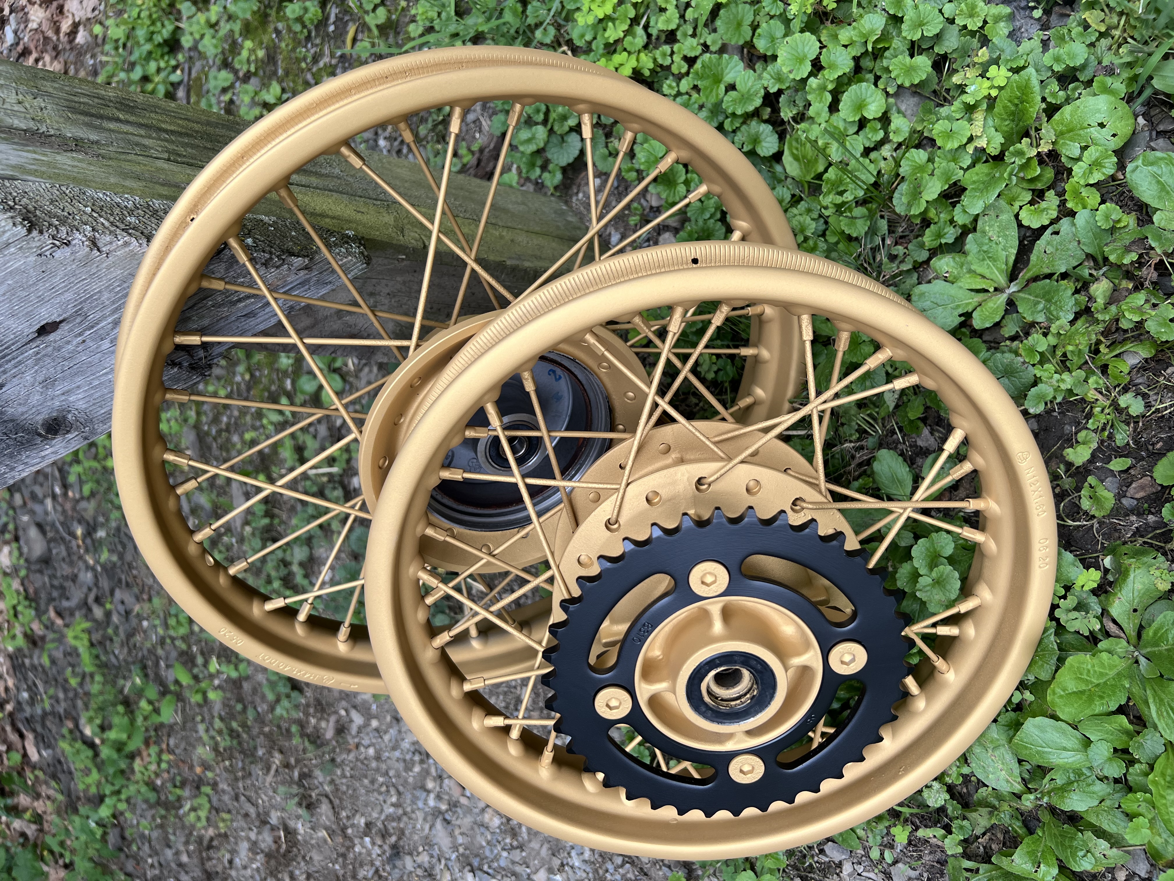 Honda MX wheels | Cerakote