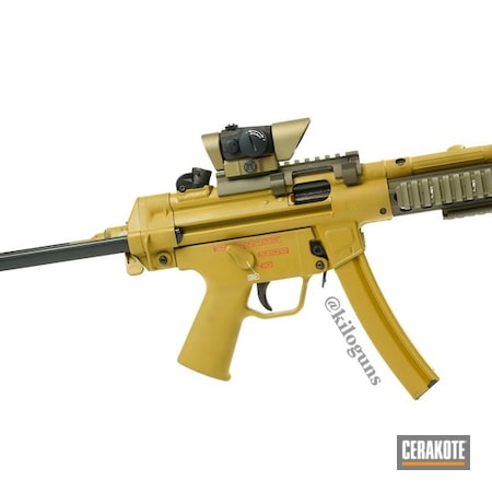 Powder Coating: Ral 8000 H-8000,S.H.O.T,Kilo Guns,MP5,HK MP5