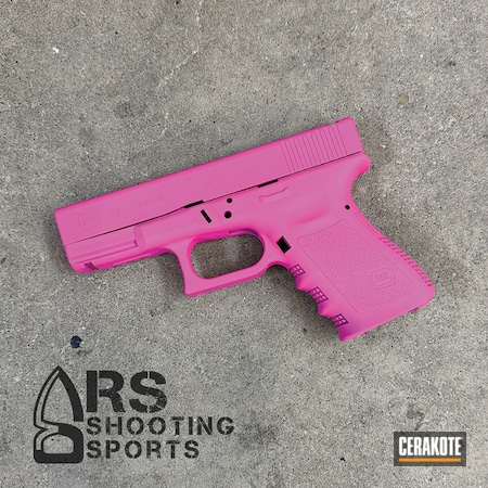 Powder Coating: Glock,Pink,S.H.O.T,Glock 23,Prison Pink H-141