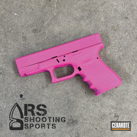Powder Coating: Glock,Pink,S.H.O.T,Glock 23,Prison Pink H-141