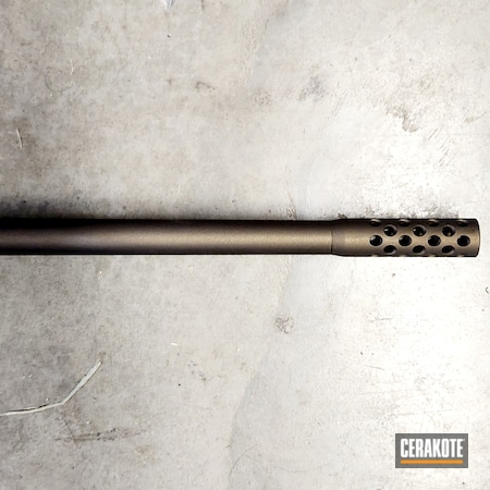 Powder Coating: Midnight Bronze H-294,S.H.O.T,Bolt Action Rifle,.338,Tikka T3