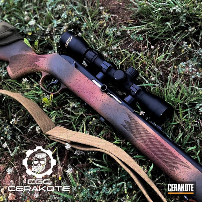 Savage 64 Bolt Action Rifle - Custom Camo