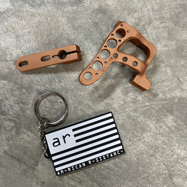Copper Gun Label Copper Tattoo Gun | Cerakote