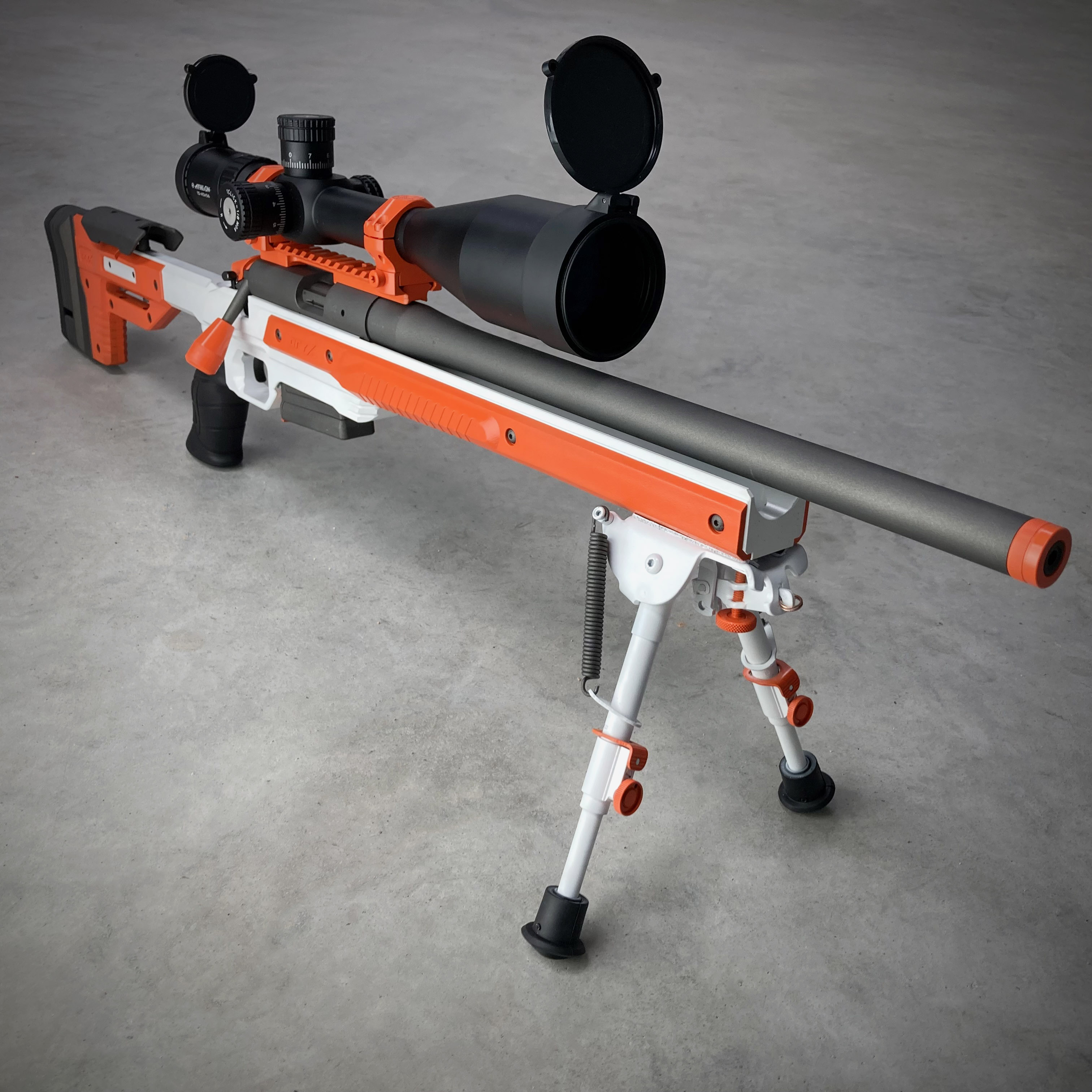 Colorful Rifle Colorful Bergara B14-R on Oryx chassis | Cerakote