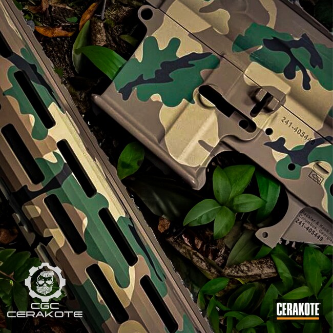 Camo Stencils Set Camouflage Kit Woodland