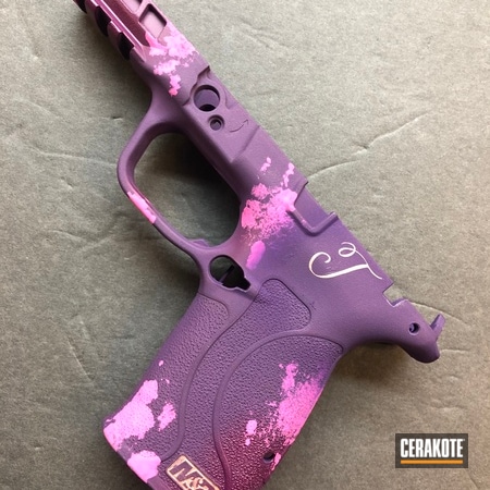 Powder Coating: ROSE GOLD H-327,Smith & Wesson M&P,Smith & Wesson,Smith & Wesson M&P Shield,Sangria H-348,S.H.O.T,Periwinkle H-357,Periwinkle,BLACK CHERRY H-319,Smith & Wesson M&P Shield EZ,Prison Pink H-141