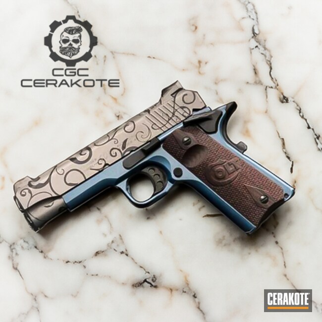 Colt Commander 1911 - Custom Cerakote