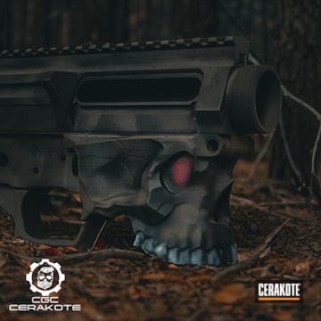 Ar-15 Lower Coated With Cerakote