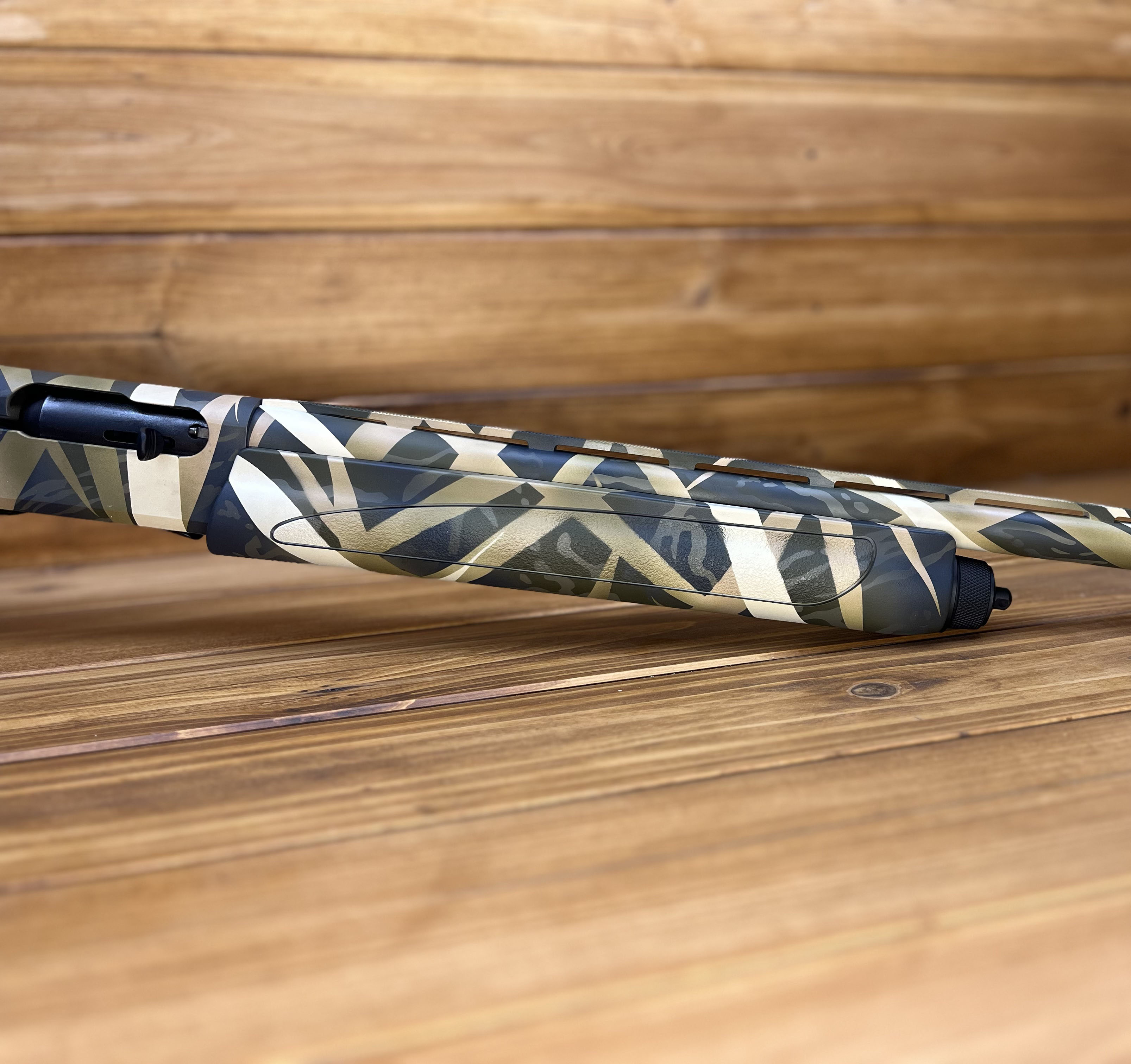 Remington 1100 In Custom Waterfowl Reeds Camo with H-189, H-130, H-199 ...