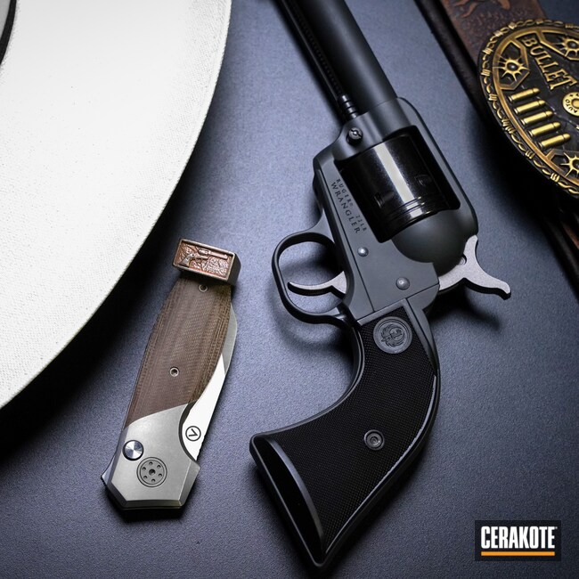 Cerakoted: S.H.O.T,Revolver,Ruger Revolver,Gun Metal Grey H-219,Wrangler