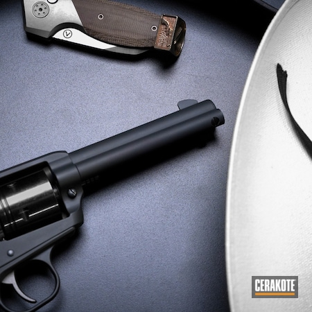Powder Coating: Wrangler,S.H.O.T,Ruger Revolver,Revolver,Gun Metal Grey H-219