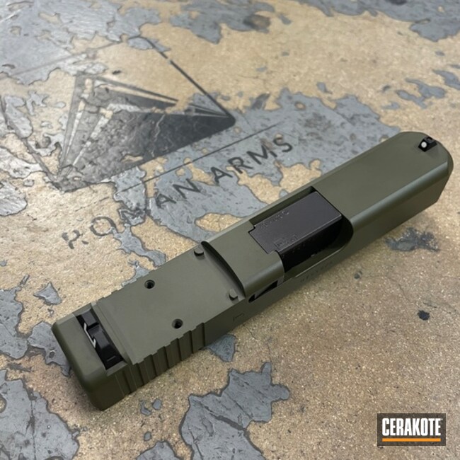 Custom Glock Coated With Cerakote