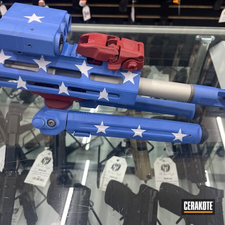 Powder Coating: S.H.O.T,6.5 Creedmoor,Savage Arms,USMC Red H-167,Tactical Rifle,American Flag,Red White And Blue,Hidden White H-242,NRA Blue H-171,MultiCam,Distressed American Flag,AR Handguard,AR-15