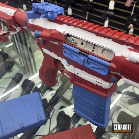 Powder Coating: Hidden White H-242,S.H.O.T,MultiCam,Savage Arms,AR-15,AR Handguard,Red White And Blue,6.5 Creedmoor,NRA Blue H-171,USMC Red H-167,Tactical Rifle,American Flag,Distressed American Flag