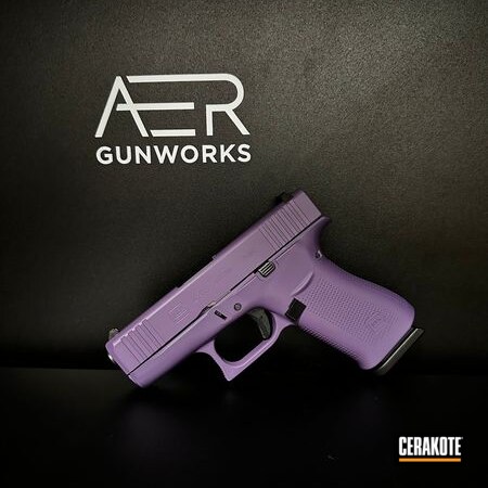 Powder Coating: Glock,CRUSHED ORCHID H-314,S.H.O.T,Pistol,Glock 43X,43x