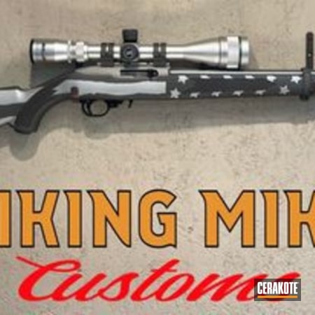 Powder Coating: Satin Aluminum H-151,Tungsten H-237,Ruger 10/22,Stainless