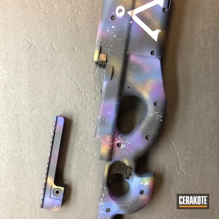 Powder Coating: MAGPUL® STEALTH GREY H-188,Stargate,Stargate SG-1,5.7x28,PDW,5.7,FN,Periwinkle H-357,PS90,NRA Blue H-171,Cosmic,FNH,Stormtrooper White H-297,Burnt Bronze H-148,Space,Satin Aluminum H-151,P90,Prison Pink H-141,Sangria H-348,FN Herstal,SUNFLOWER H-317,Galaxy