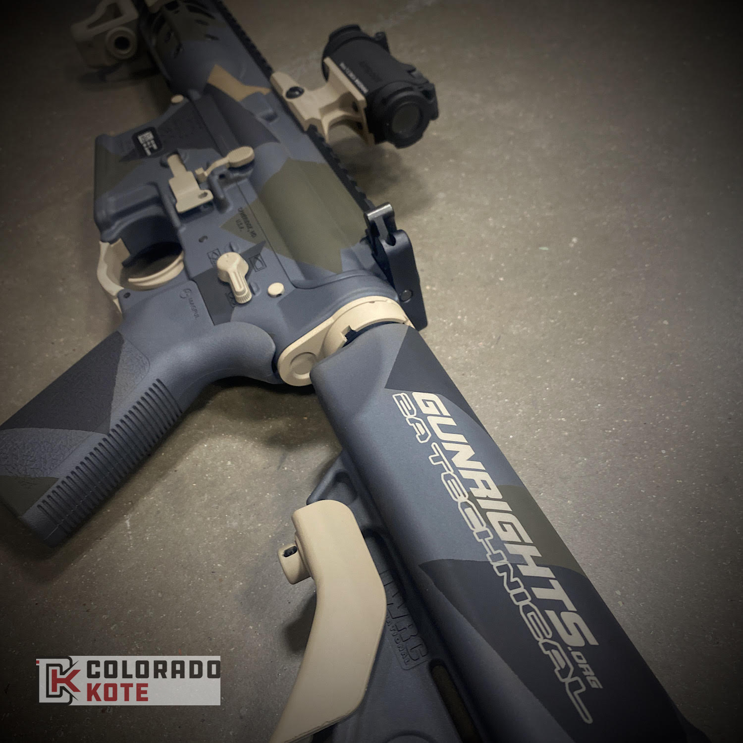 Lwrc In Splinter Camo featuring Barrett® Brown, Mcmillan® Tan, Magpul ...
