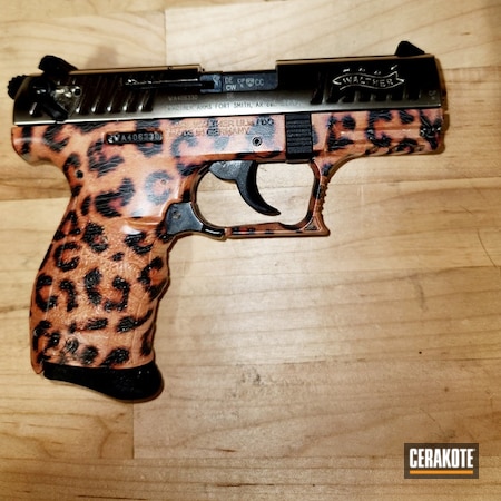 Powder Coating: Leopard Print,Hydrographics,S.H.O.T,Pistol,Walther,Blush H-321,MATTE ARMOR CLEAR H-301