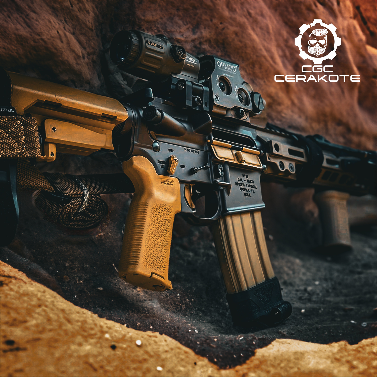 Mikes Tactical AR-15 - H-8000 and H-293 | Cerakote