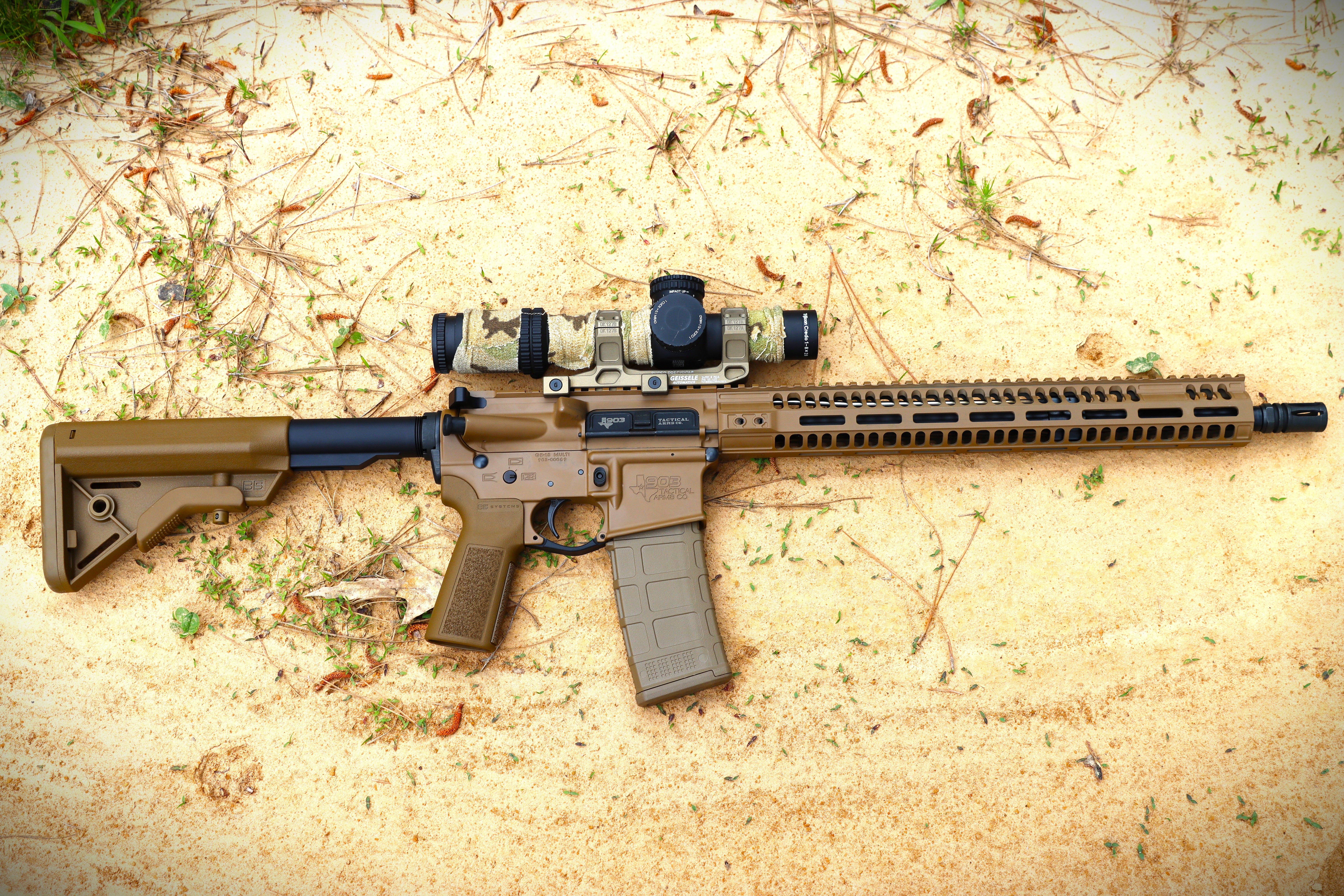 903 Tactical Battle Rifle coated with H-268 | Cerakote