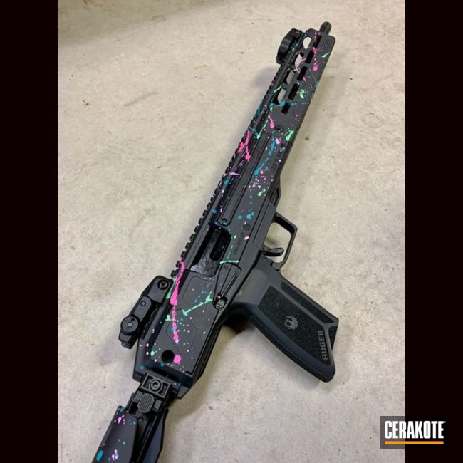 Retro Neon Splatter Rifle