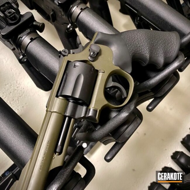 Smith & Wesson Revolver Restoration Coated With Cerakote