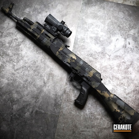 Powder Coating: Graphite Black H-146,S.H.O.T,MAGPUL® O.D. GREEN H-232,Sniper Grey H-234,AK Rifle,Ripped Camo,Coyote Tan H-235