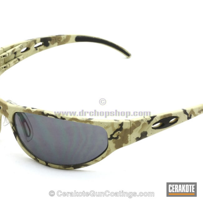 Cerakoted H-143 Safety Orange With H-146 Graphite Black And H-236 O.d. Green