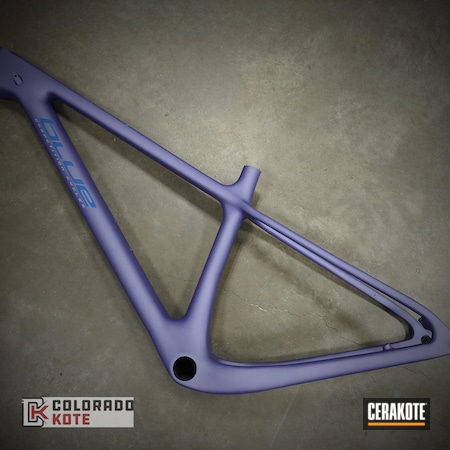 Powder Coating: Patriot Blue H-362,CRUSHED ORCHID H-314,Bicycle Parts,Bicycle,Bicycles,Bicycle Components,Carbon Fiber,Bicycle Frame,Outdoors