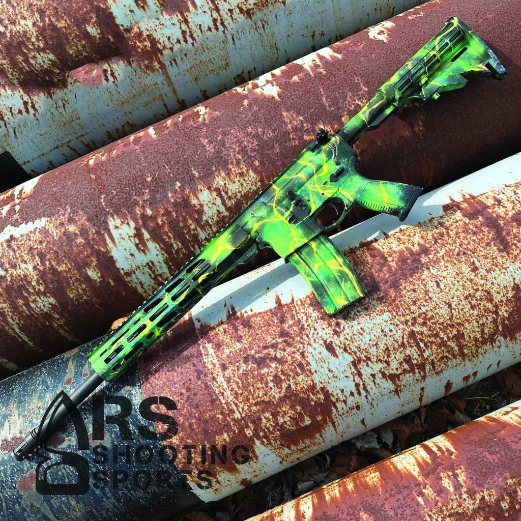 Cosmic Camo Ruger AR-15 | Cerakote