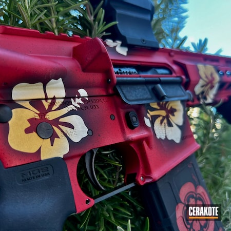 Powder Coating: AR Rifle,Gold H-122,AR Pistol,Hawaiian Shirt,Hawaii Theme,RUBY RED H-306,AR-15,Rifle,Diamond Back,Graphite Black H-146,Snow White H-136,Pistol,Hawaiian,Diamondback Firearms