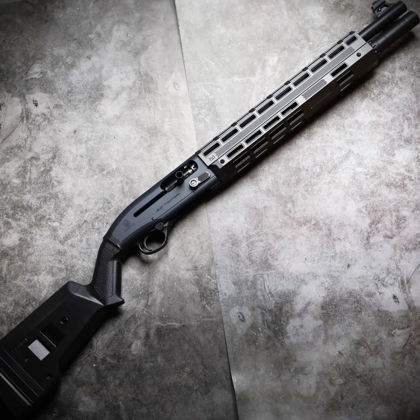 1301 Stealth Grey and Blackout Beretta 1301 | Cerakote