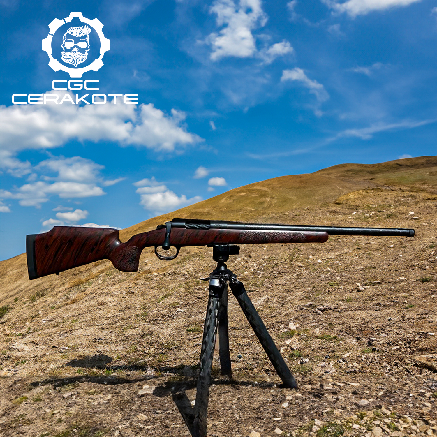 Ceramic Rifles Bolt Action Rifle - Custom Cerakote | Cerakote